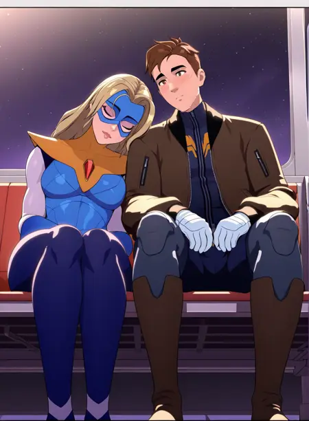 Blonde Blazer and Robert (From Dispatch)