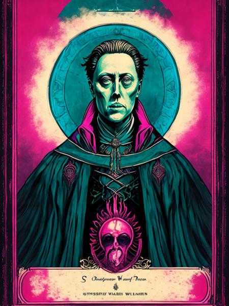 Tarot768 

Christopher Walken Sailor is the Knight of magenta