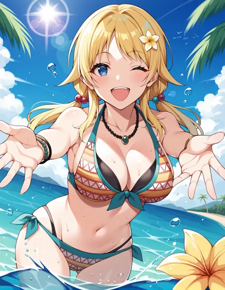[Request] Meguru Hachimiya [Swimwear] (Idolmaster Shiny Colors) / SDXL Pony Diffusion