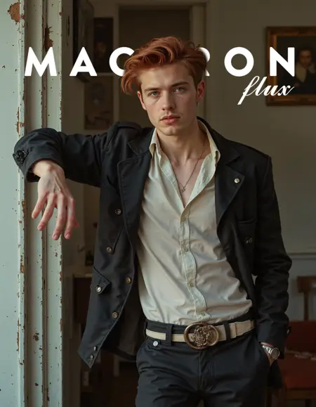 MacaronFLUX - fashion/culture magazine pose + aesthetic