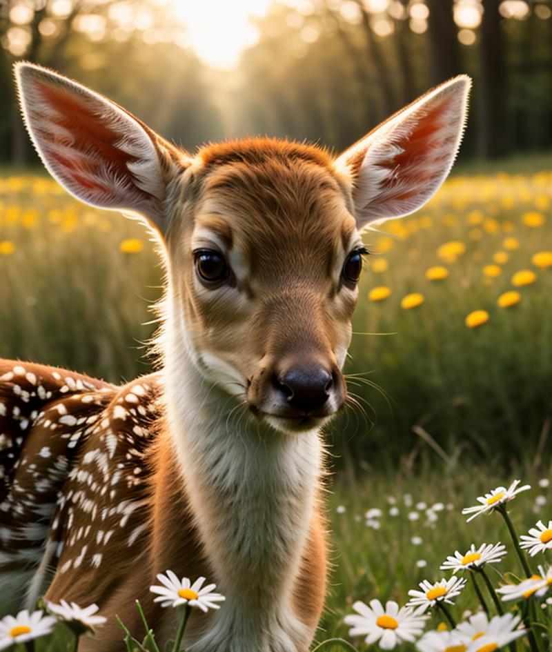 European fallow deer "Bambi" image by zerokool