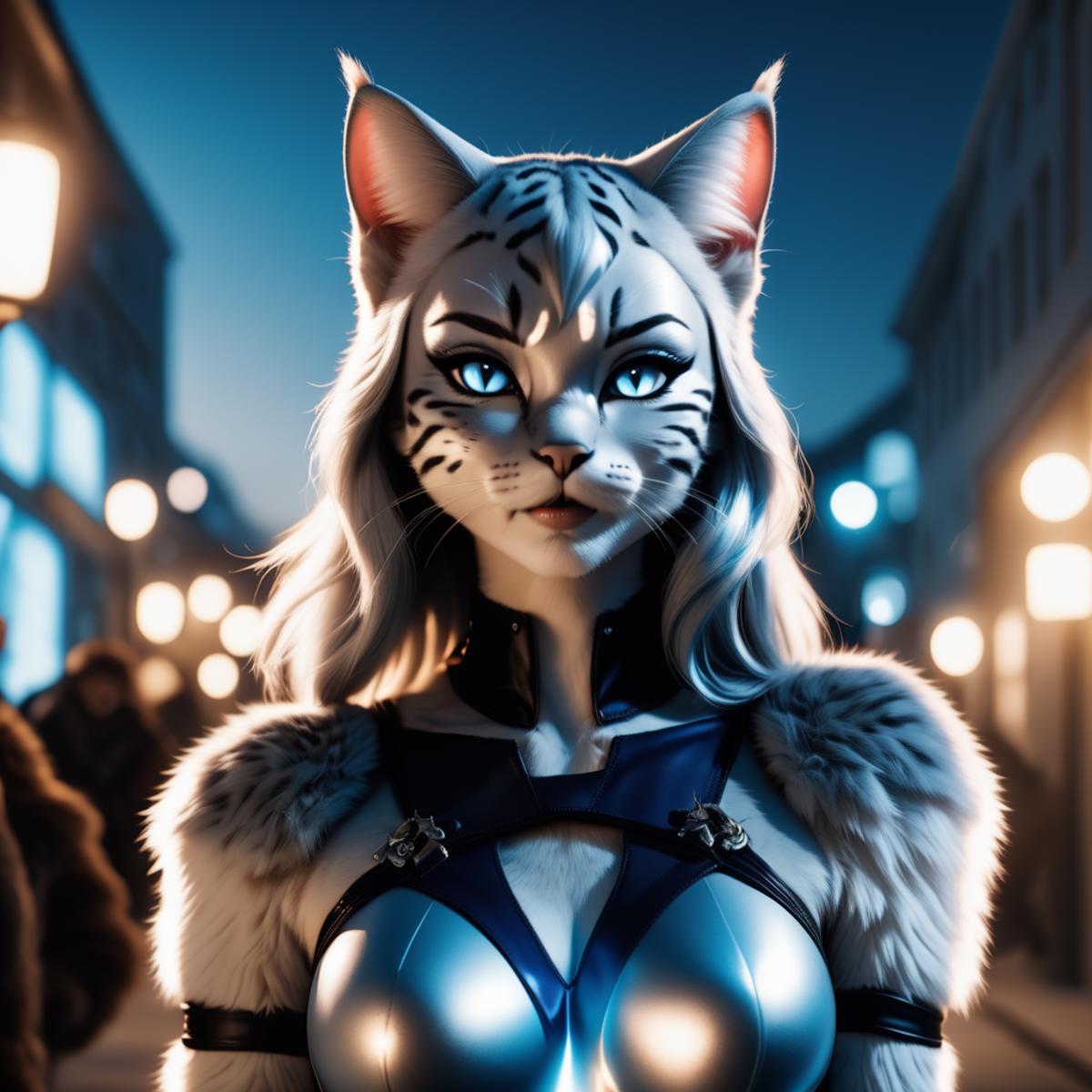 Realistic Feline Hybrids - Cat People image by Viola