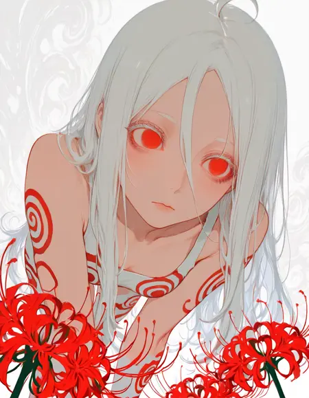 Red Flower | Shiiro's Styles