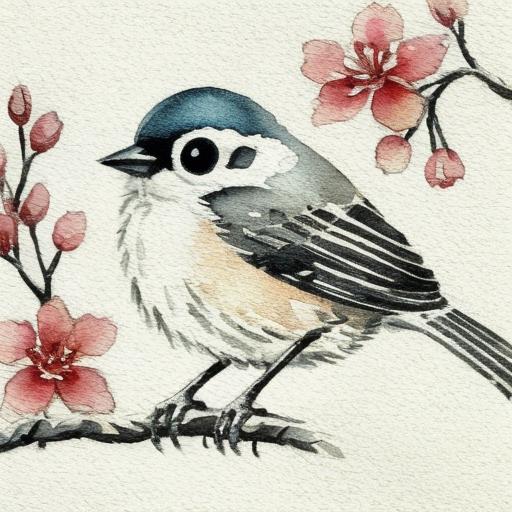 麻雀插画（Sparrow illustration） image by HXZ_haixuanzi