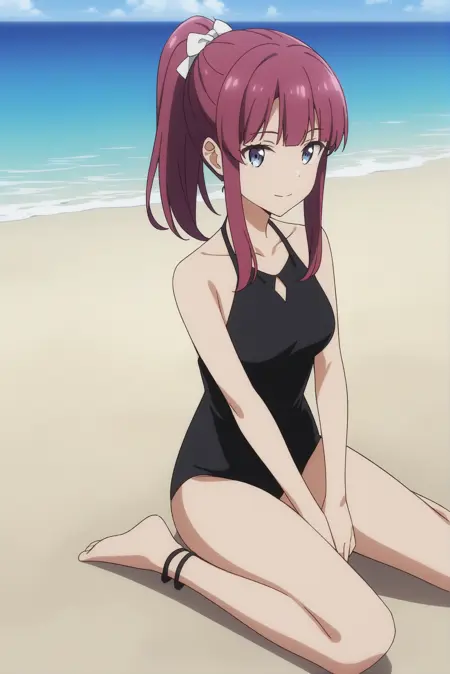 Touka Kuroitsu | SDXL | Animagine XL V3.1 | Miss Kuroitsu from the Monster Development Department