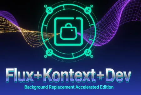 Flux+Kontext+Dev E-commerce Background Replacement Accelerated Edition