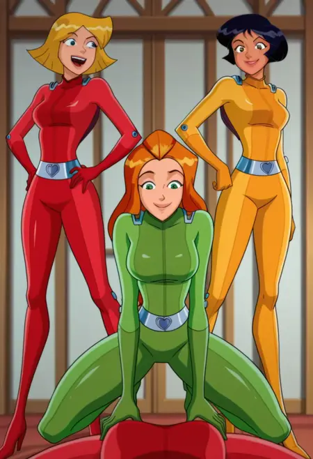 Totally Spies all 3 Illustrious