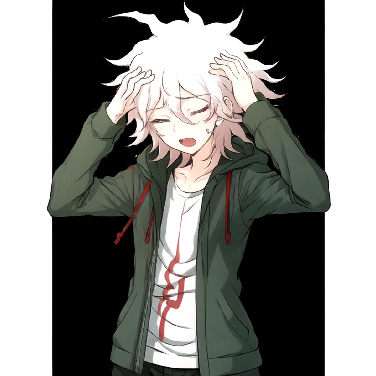 Danganronpa - Nagito Komaeda Sprite image by bendeguzvaradi