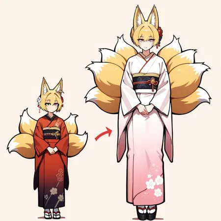 Getting bigger (LVL-UP) / MILFization