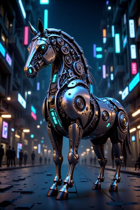 Flux Cyber-Animal Mechanics | Cyber-Biomechanics | Sci-Fi AI Machinery v1.0