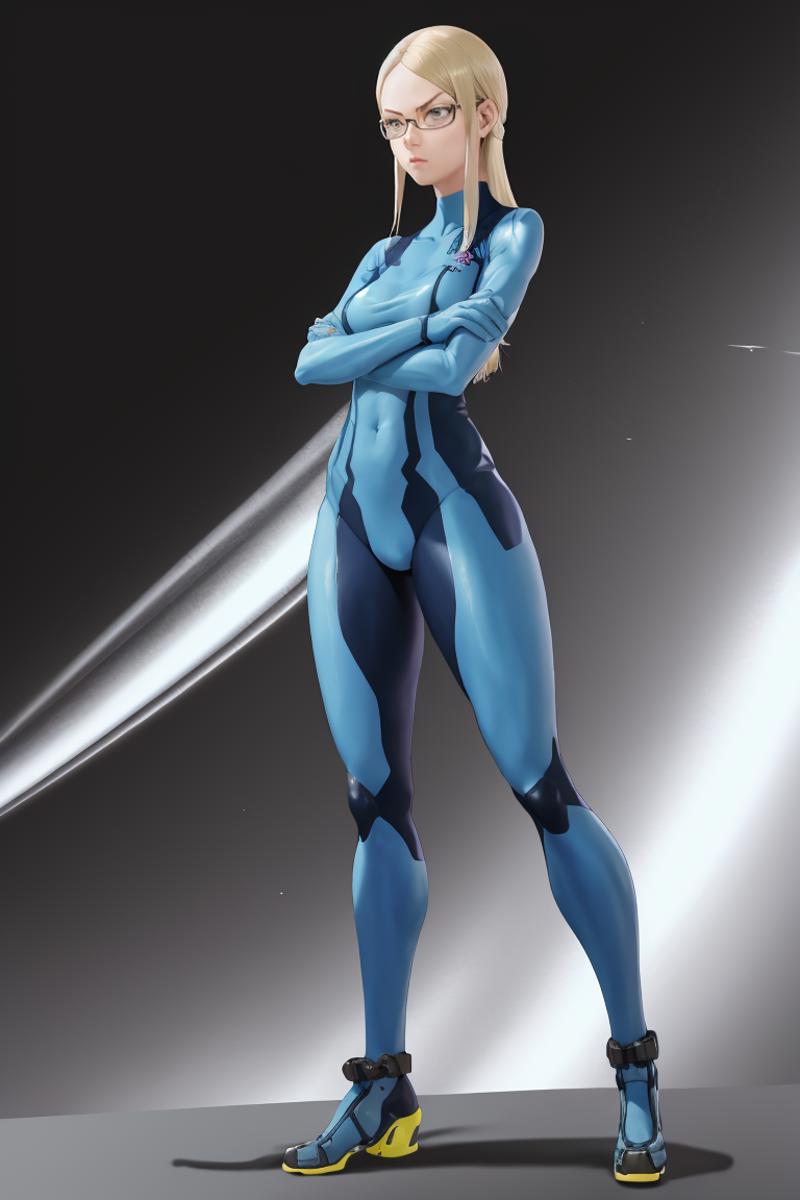 Zero Suit (Metroid) Outfit LoRA image by richyrich515