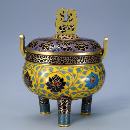 Chinese colored enamel