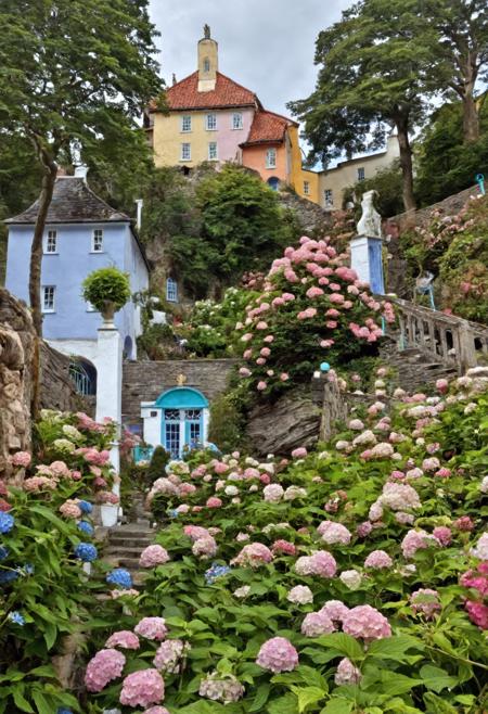 Portmeirion Village - SDXL v1.0
