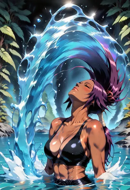 Flicking Wet Hair