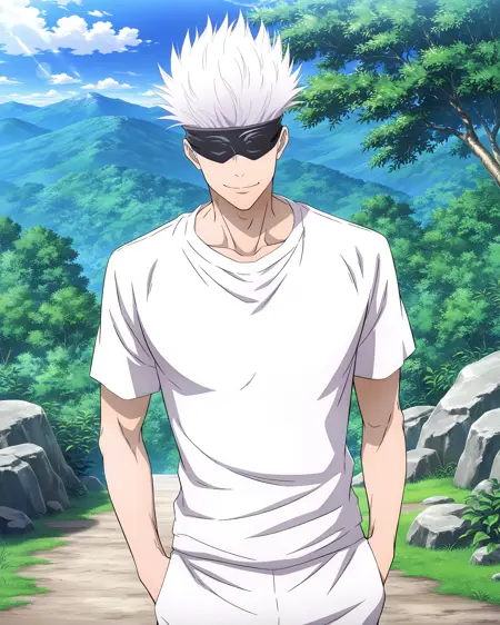 Satoru Gojo (Jujutsu Kaisen) | ILLustrious