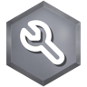 Silver Tools Badge