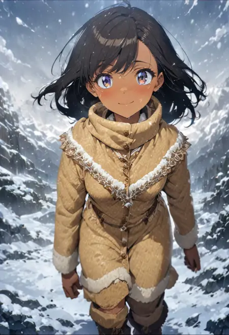 Anime Style Winter Clothes