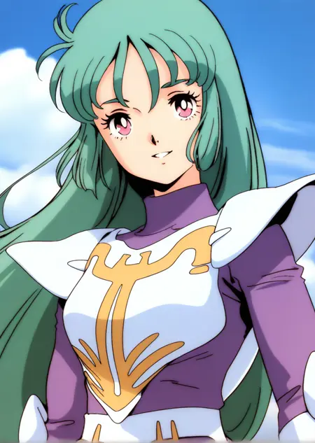 シーラ・ラパーナ(戦闘服) Ciela・Lapana battle suit (kogawa Tomonori style) (Aura Battler Dunbine)  illustrious