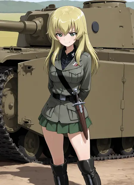 Carpaccio (Girls Und Panzer) (Illustrious XL)