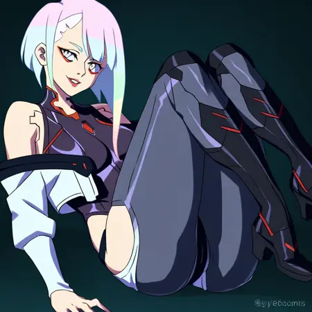 Lucy kushinada's outfit attire