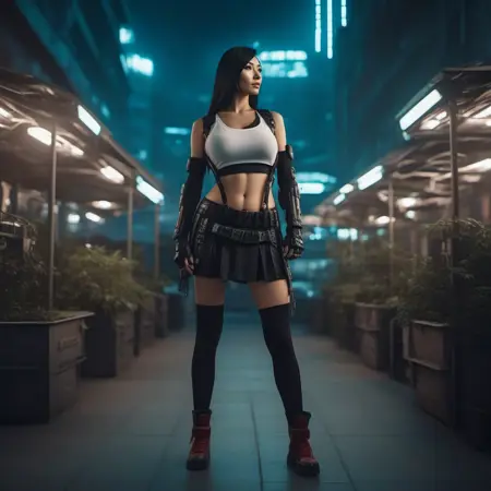 Tifa Lockhart - Final Fantasy franchise - SDXL
