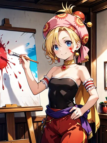 Relm Arrowny/リルム・アローニィ (Final Fantasy Ⅵ)【IllustriousXL,PonyXL】