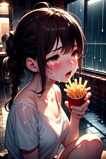 girl hate soggy fries [approved]