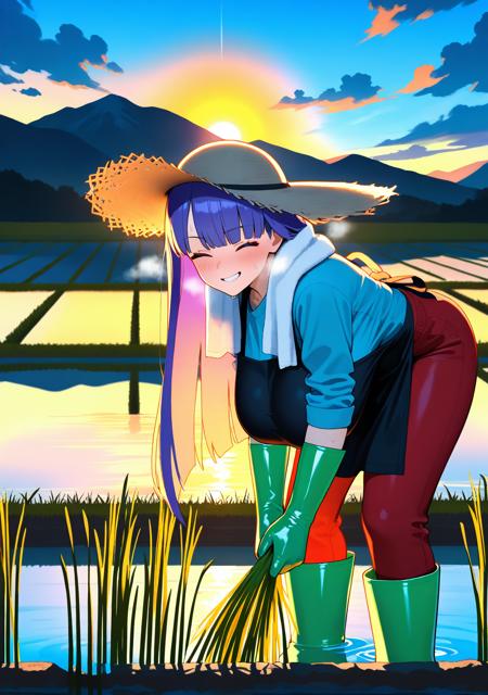 Rice planting | 田植え v1.0(illu)