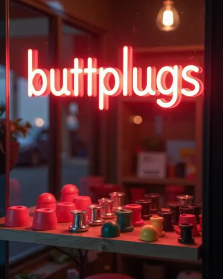 Butt Plugs, Rear View & Close Up [Flux]