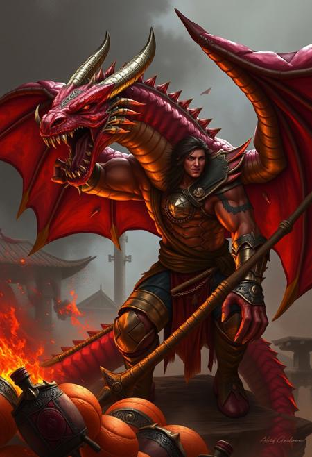 Male dragonborn