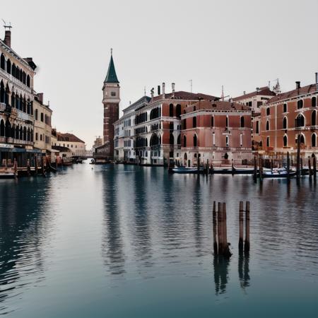 reflections of canals venice, 8k uhd, dslr, soft lighting, high quality, film grain, Fujifilm XT3  <lora:Reflections:0.8>