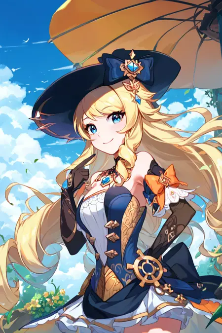 Navia Caspar: Radiant Rose | 娜维娅 (Genshin Impact) [Illustrious & SD1.5]