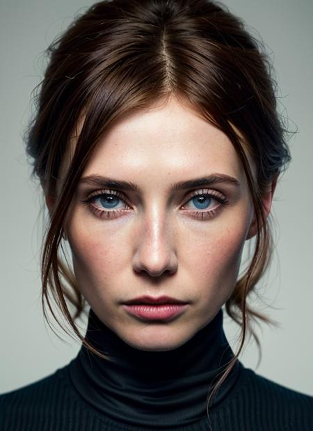 A stunning intricate full color portrait of (sks woman:1), wearing a black turtleneck, epic character composition, by ilya kuvshinov, alessio albi, nina masic, sharp focus, natural lighting, subsurface scattering, f2, 35mm, film grain, <lora:locon_caricevanhouten_v1_from_v1_64_32:1>