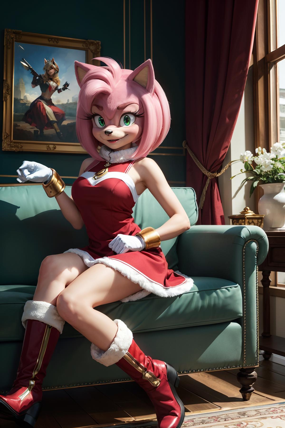 Amy Rose - Sonic image by wikkitikki