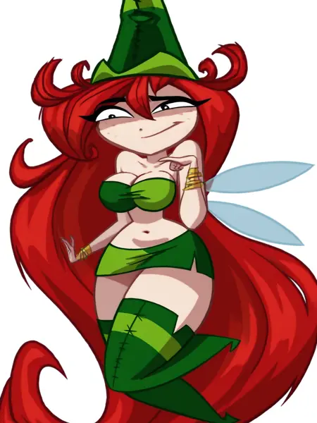 Rayman origins nymphs style/pose concept