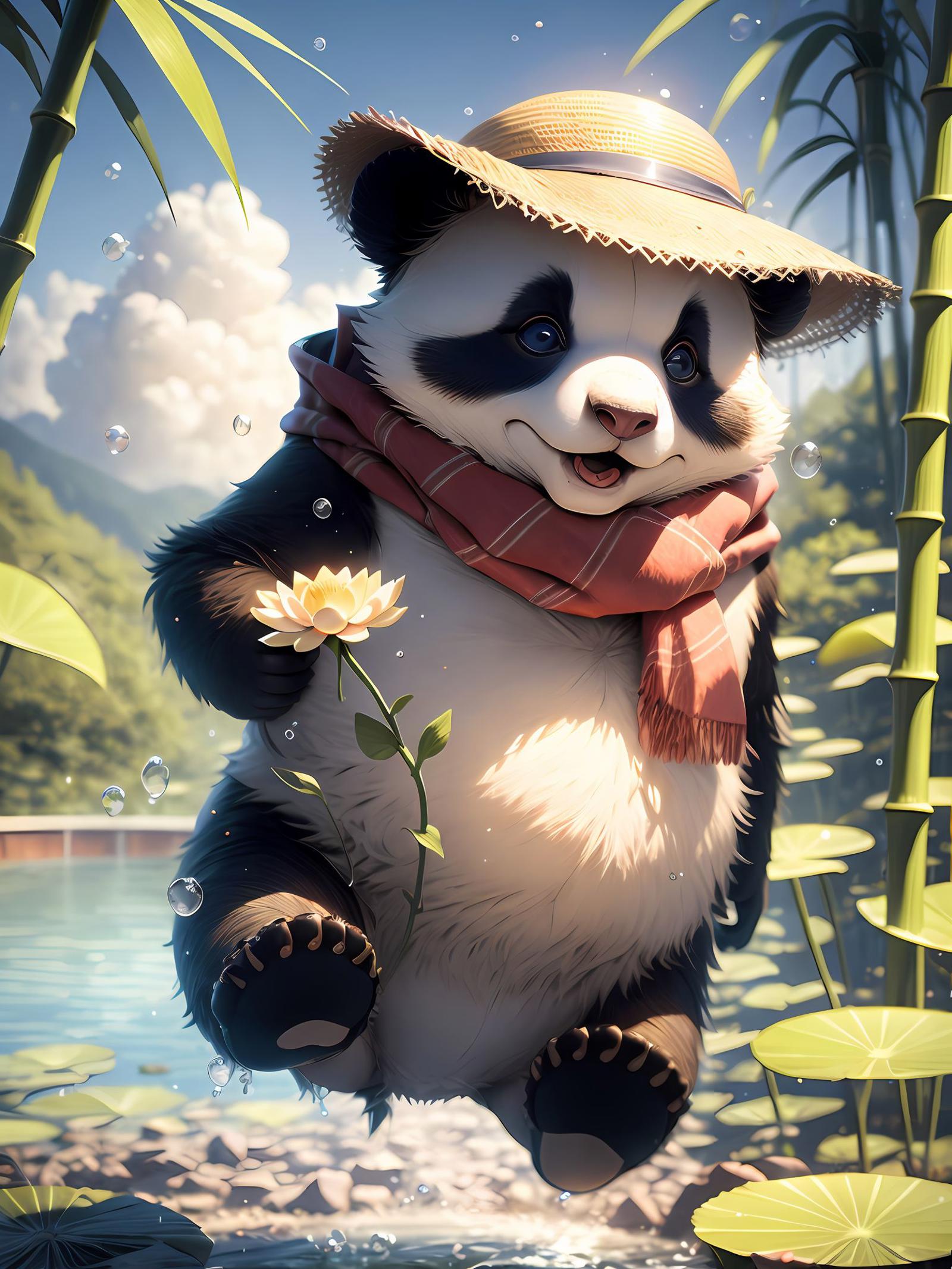 动物模型 丨 MG_panda 熊猫 image by YPanda