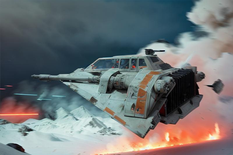 Star Wars T-47 Snowspeeder (1980) image by texaspartygirl