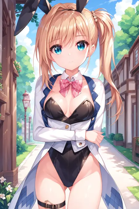 SDXL Pony Outfit Tailcoat Playboy Bunny