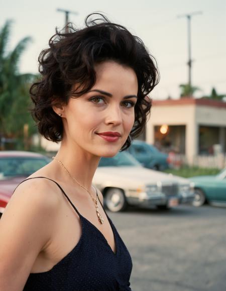 cinematic photo an exquisite portrait photograph, 85mm medium format photo of  (((ohwx woman))) with a classic haircut  <lora:gugino_lora_sdxl_v1-000008:1> . 35mm photograph, film, bokeh, professional, 4k, highly detailed