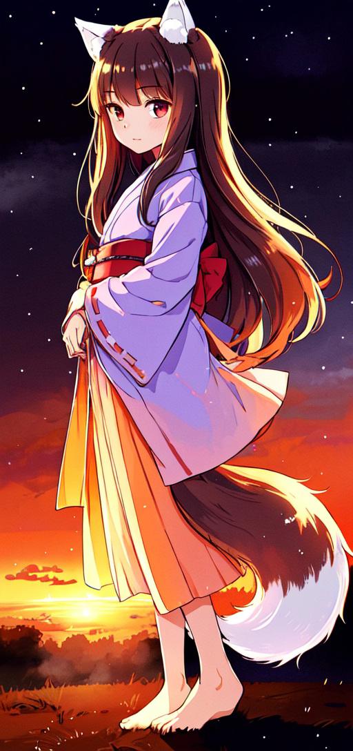 Holo (Spice and Wolf) image by slavikfoxy