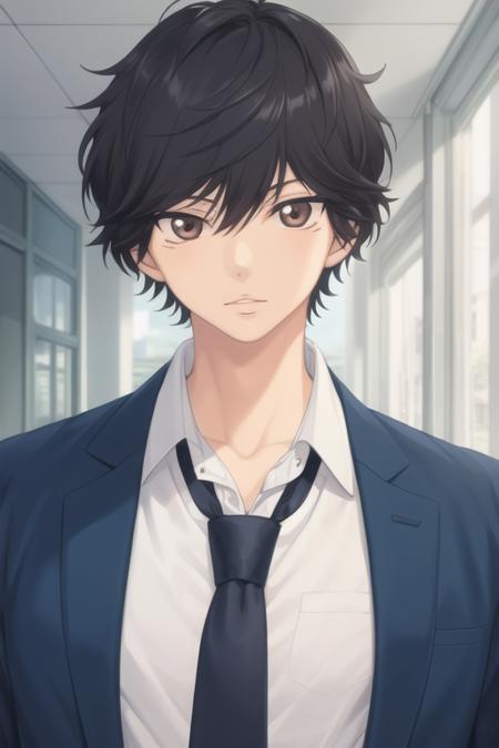 Modelo AI Art LoRA: Mabuchi Kou / Ao Haru Ride