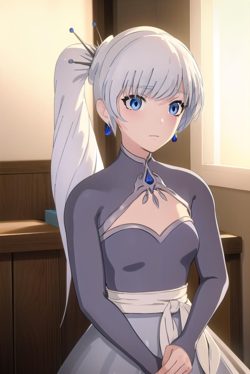 Weiss Schnee (ワイス・シュニー) - RWBY - COMMISSION image by nochekaiser881