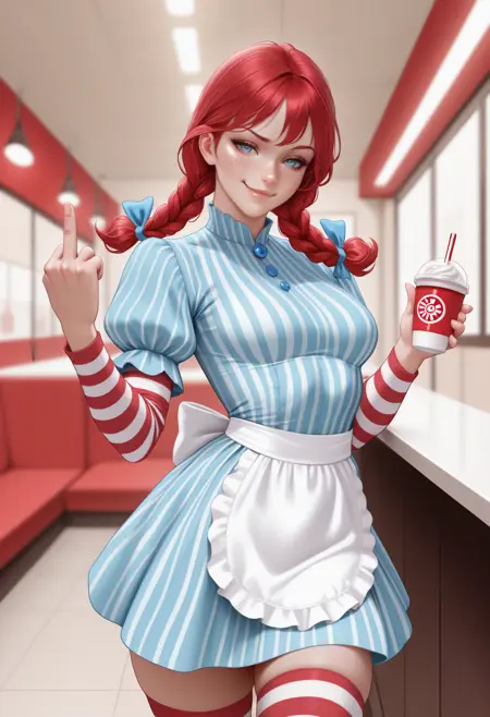 [IllustriousXL v0.1] Wendy Thomas | Wendy's