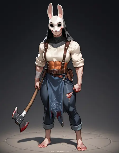 Anna/The Huntress (DBD) - IL [2 Outfits + Unmasked]