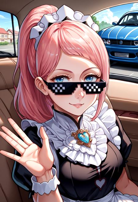 Deal with it Meme Sunglasses | Clothing/Concept LoRA XL v1.0