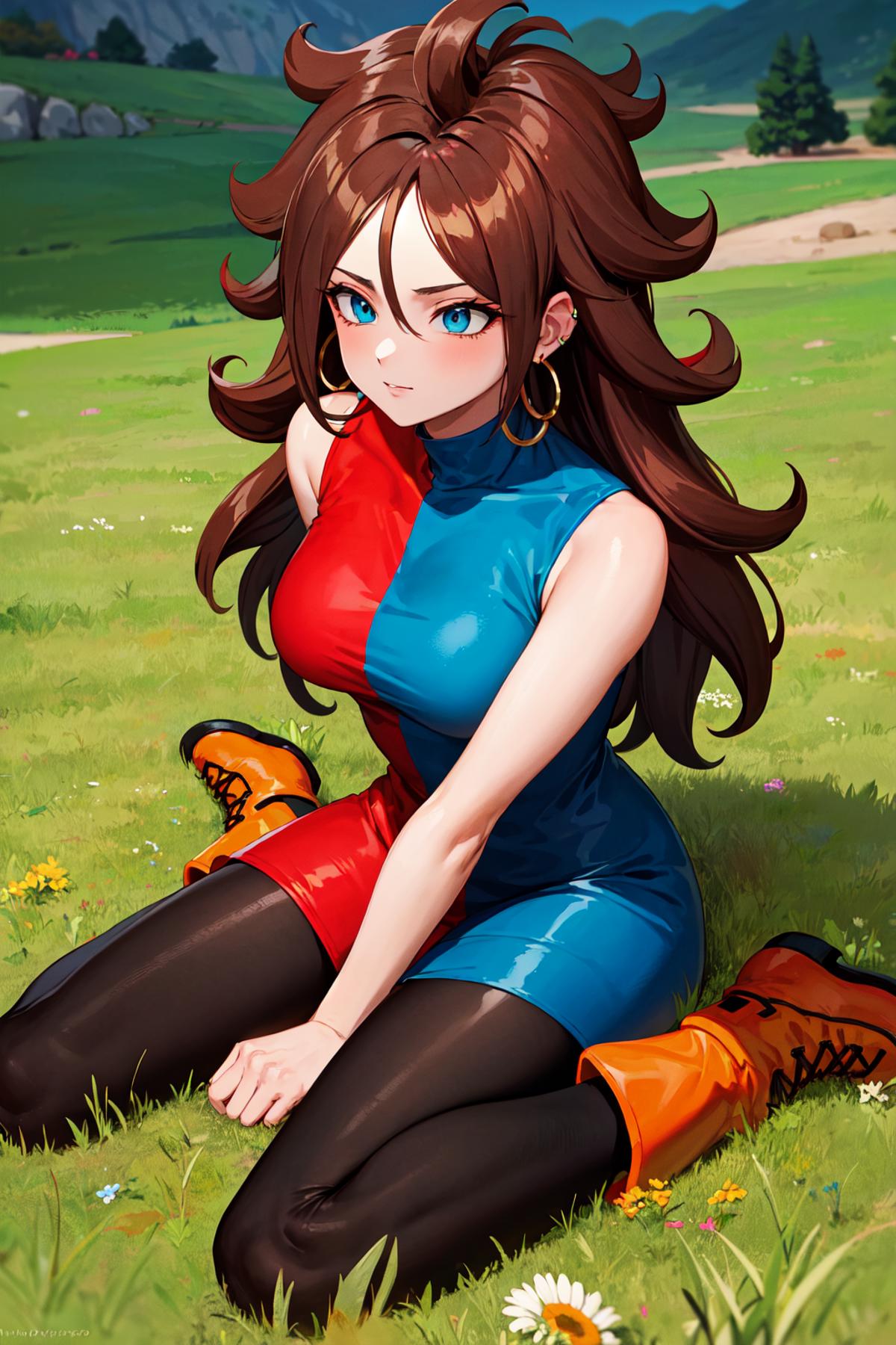 Android 21 人造人間21号 / Dragon Ball FigtherZ image by h_madoka