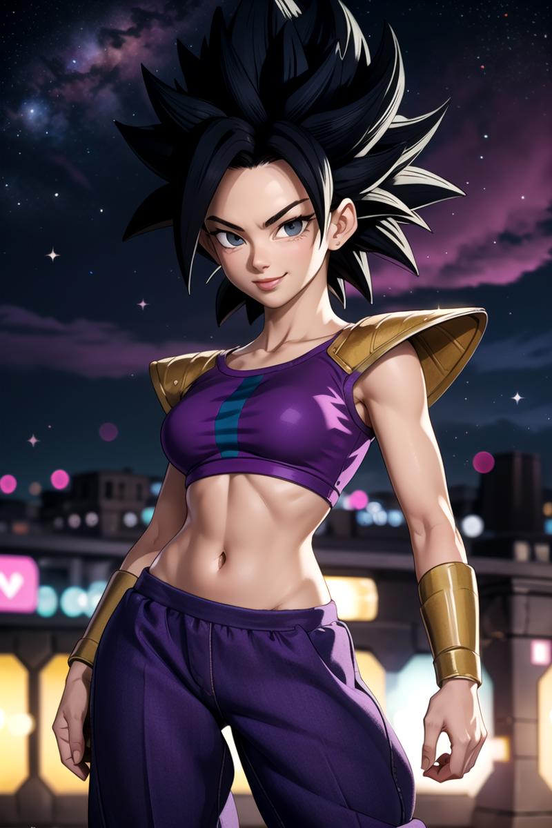 Caulifla + Super Saiyan 4 Form + SDXL & SD1.5 (Dragon Ball Super) image by CitronLegacy