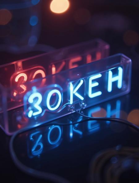 Cinematic Bokeh // FLUX v1.0
