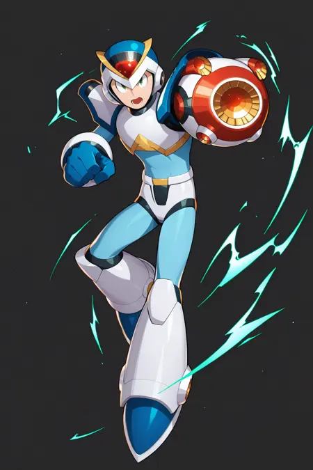 [illustrious XL] First Armor X (Megaman X) /洛克人X/ RockmanX，第一装甲X