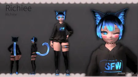 Richiee's VRchat Femboy Avatar